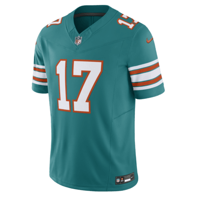 Jersey de fútbol americano Nike Dri-FIT de la NFL Limited para hombre Jaylen Waddle Miami Dolphins