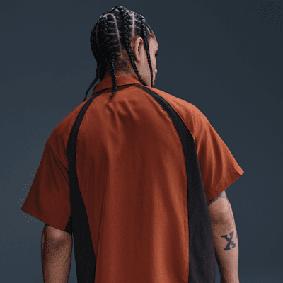 Nike SB Dri-FIT geweven skateshirt met korte mouwen