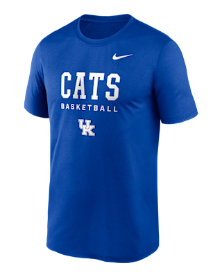 Мужская футболка Kentucky Courtside Basketball Legend Nike Dri-FIT College для баскетбола