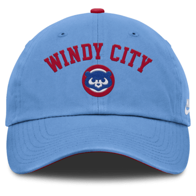 Gorra Nike de la MLB ajustable para hombre Chicago Cubs Cooperstown Club