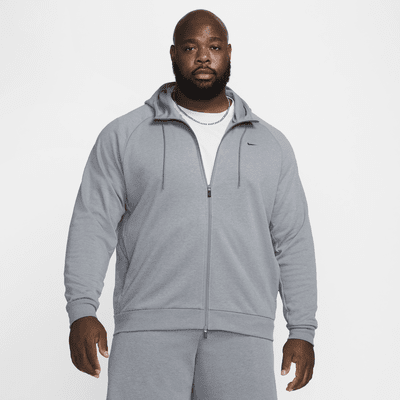 Hoodie versátil com fecho completo Dri-FIT UV Nike Primary para homem