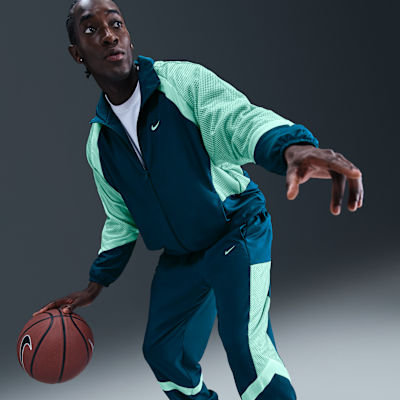 Ανδρικό υφαντό παντελόνι μπάσκετ Nike Icon