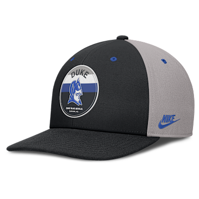 Gorra universitaria Nike Dri-FIT ajustable para hombre Duke Athletic Prep Pro