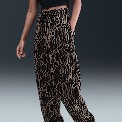 Nike Sportswear Phoenix Fleece Women's High-Waisted Oversized Printed Sweatpants