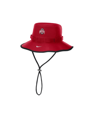 Мужские  Ohio State Buckeyes On-Field Apex Boonie Nike Dri-FIT College Bucket Hat