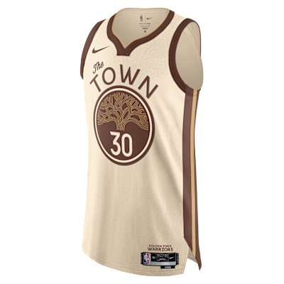 Stephen Curry Golden State Warriors City Edition Men's Nike Dri-FIT ADV NBA Authentic Jersey