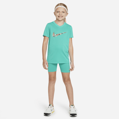 Nike Dri-FIT Older Kids' (Girls') V-Neck T-Shirt. Nike PH