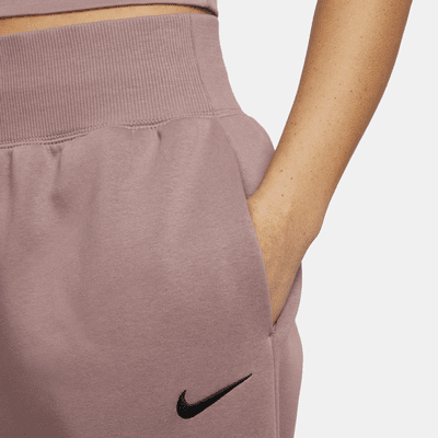 Pantaloni tuta oversize a vita alta Nike Sportswear Phoenix Fleece – Donna