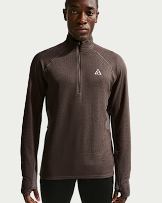 Мужские  Nike ACG Dri-FIT Mid-Layer 1/4-Zip Trail Top для бега