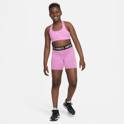 Nike Swoosh Big Kids' (Girls') Sports Bra (Extended Size)