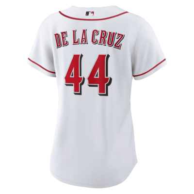 Jersey Nike de la MLB Replica para mujer Elly De La Cruz Cincinnati Reds