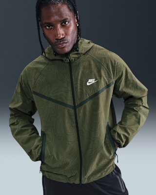 Мужская куртка Nike Tech Full-Zip Woven Windrunner для бега