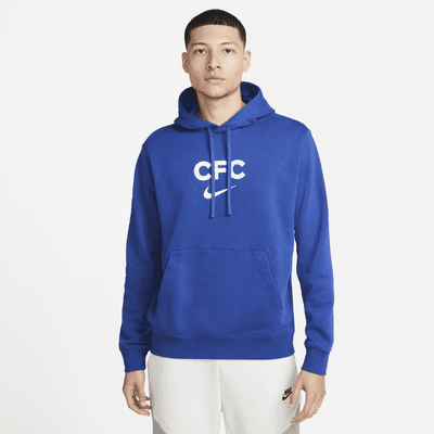 Taglia Uomo Collezione Ufficiale Felpa con Cappuccio Chelsea FC 