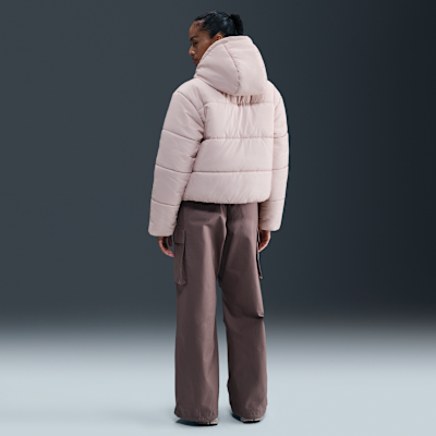 Chamarra con gorro Therma-FIT holgada para mujer Nike Sportswear Classic Puffer