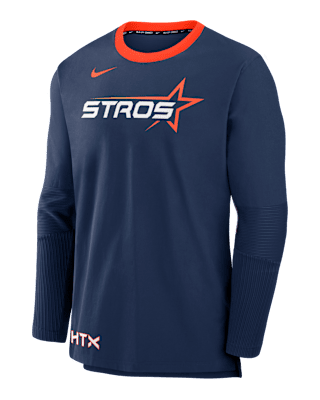 Мужская куртка Houston Astros Authentic Collection City Connect Player Nike Dri-FIT MLB Pullover