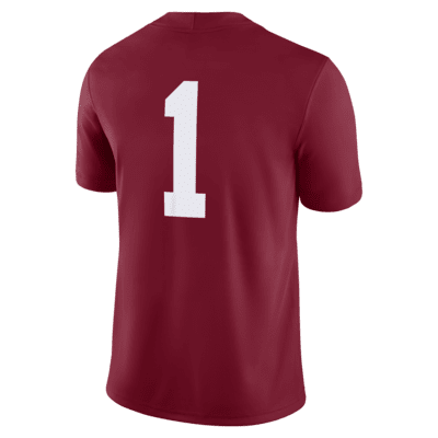 Jersey universitario Nike Dri-FIT Game para hombre Alabama Crimson Tide