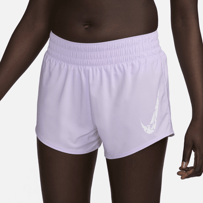 Nike One Dri-FIT-Shorts mit mittelhohem Bund und Futter für Damen (ca. 7,5 cm)