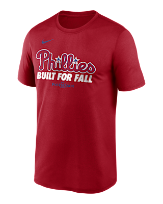 Мужская футболка Philadelphia Phillies 2025 Postseason Authentic Collection Legend Nike Dri-FIT MLB