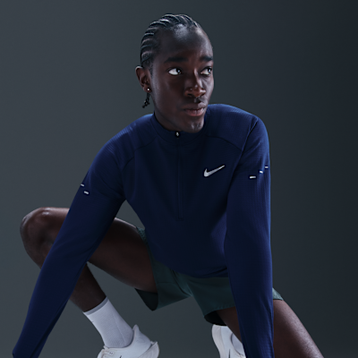Haut de running d'hiver à demi-zip Therma-FIT Repel Nike Stride pour homme