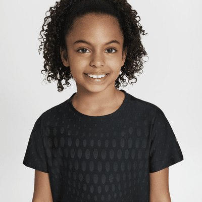 Nike Older Kids' (Girls') Dri-FIT ADV Short-Sleeve Top