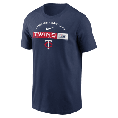 Minnesota Twins 2023 American League Central Champions Men's Nike MLB T ...