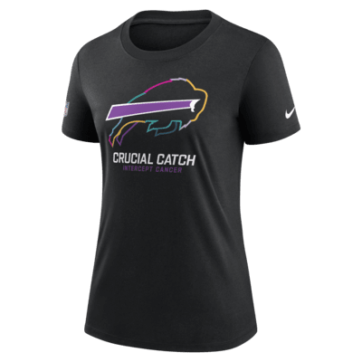 Playera Nike de la NFL para mujer Buffalo Bills Crucial Catch