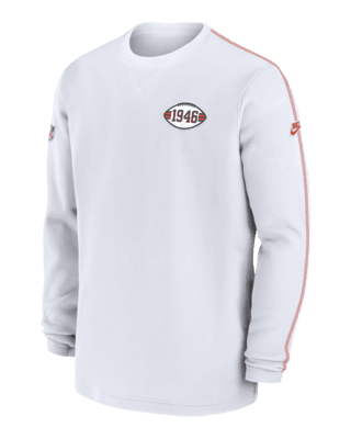 Мужские  Cleveland Browns Logo Coach Men’s Nike NFL Long-Sleeve Top