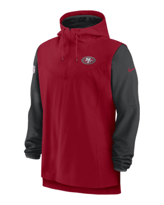 Nike Player Logo (NFL San Francisco 49ers) Men's 1/2-Zip Hoodie. Nike.com