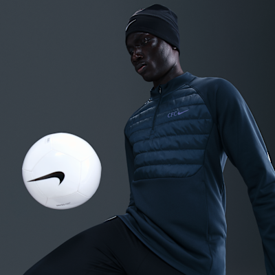 Chelsea F.C. Academy Winter Warrior Men's Nike Therma-FIT Soccer Drill Top