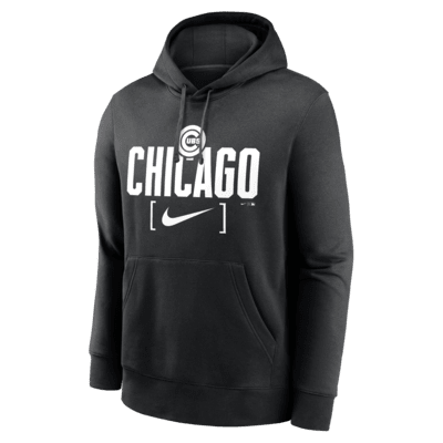 Chicago Cubs Club Slack Men's Nike MLB Pullover Hoodie