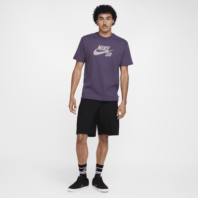 Playera de skateboarding con logotipo para hombre Nike SB