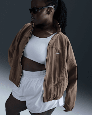 Женская куртка Nike Sportswear Everything Wovens Oversized Repel UV Protection (Plus Size)