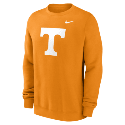 Sudadera de cuello redondo sin cierre universitaria Nike para hombre Tennessee Volunteers Primetime Evergreen Logo