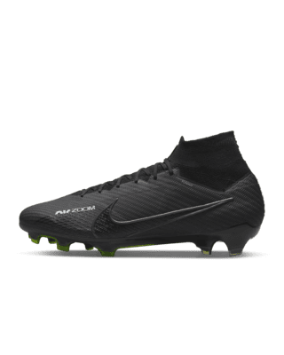 Nike Mercurial Superfly 9 Elite FG Firm Ground Cleats (shadow Pack) in Black - Size 4