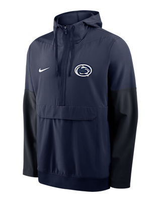Мужская куртка Penn State Anorak Nike College 1/2-Zip Hooded