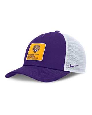 Мужские  LSU On-Field Rise Engineered Nike College Trucker Adjustable Hat