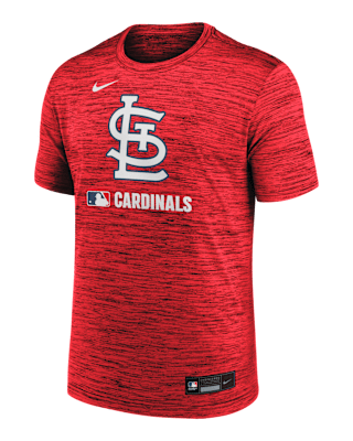 Мужская футболка St. Louis Cardinals Authentic Collection Velocity Nike Dri-FIT MLB