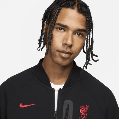 Liverpool FC Tech Fleece Nike Soccer férfikabát