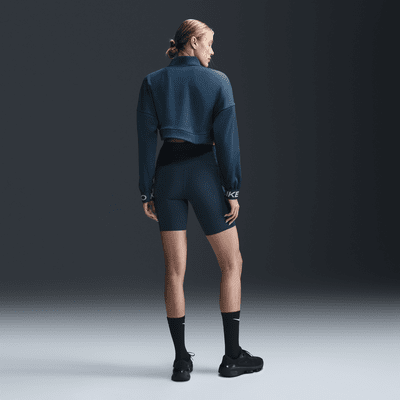 Haut en tissu Fleece Nike Pro pour femme