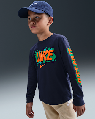 Детская футболка Nike Little Kids' Slime Long Sleeve