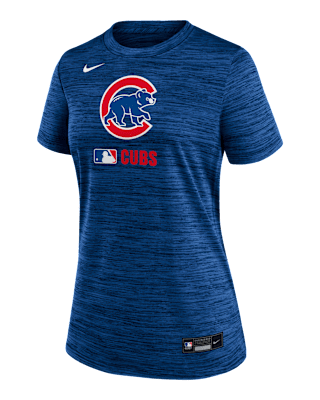 Женская футболка Chicago Cubs Authentic Collection Velocity Nike Dri-FIT MLB