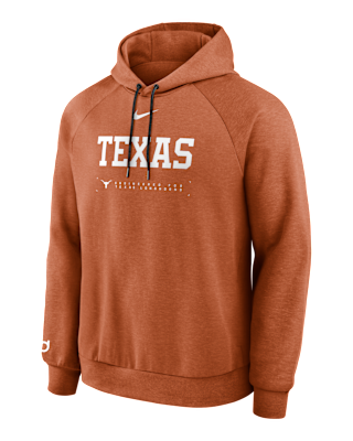 Мужское худи Texas Courtside Basketball Practice Nike Dri-FIT Pullover Hoodie для баскетбола