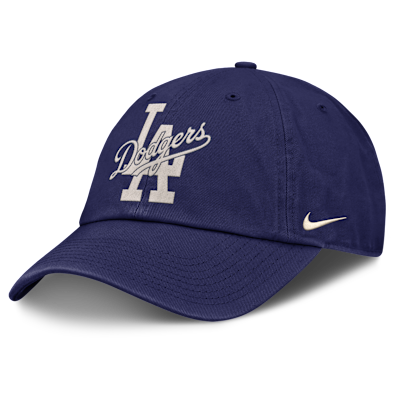 Gorra Nike de la MLB ajustable para hombre Los Angeles Dodgers Statement Club
