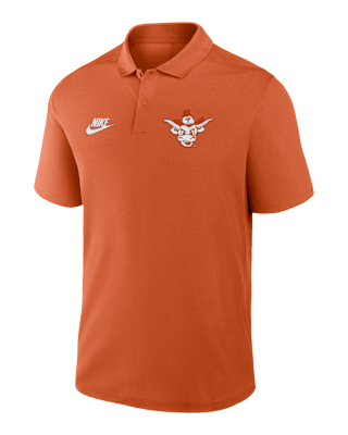 Мужские  Texas Longhorns Primetime Victory Legacy Vault Logo Nike Dri-FIT College Polo