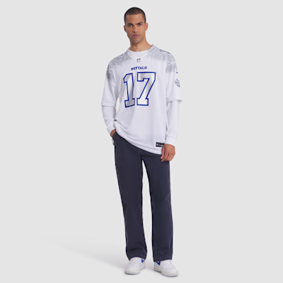 Jersey Nike de la NFL Game para hombre Josh Allen Buffalo Bills Rivalries Collection