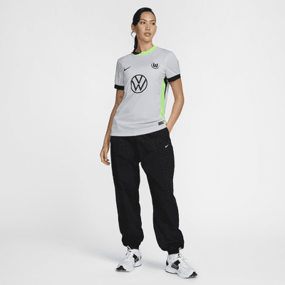 VfL Wolfsburg 2024/25 Stadium Derde Nike Dri-FIT replicavoetbalshirt voor dames