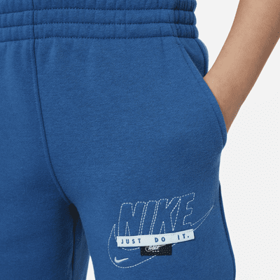 Pants de tejido Fleece para niños talla pequeña Nike Sportswear Club