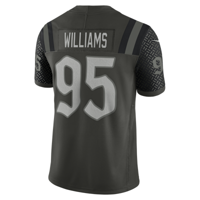 Quinnen Williams New York Jets Rivalries Collection Men's Nike Dri-FIT NFL Limited Jersey