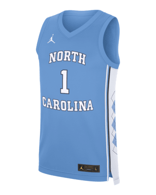 Мужские джерси North Carolina Tar Heels Replica Jordan Brand College Basketball Jersey для баскетбола