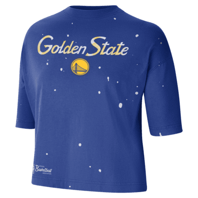 Playera Nike NBA para mujer Golden State Warriors Courtside Splatter.  Nike.com